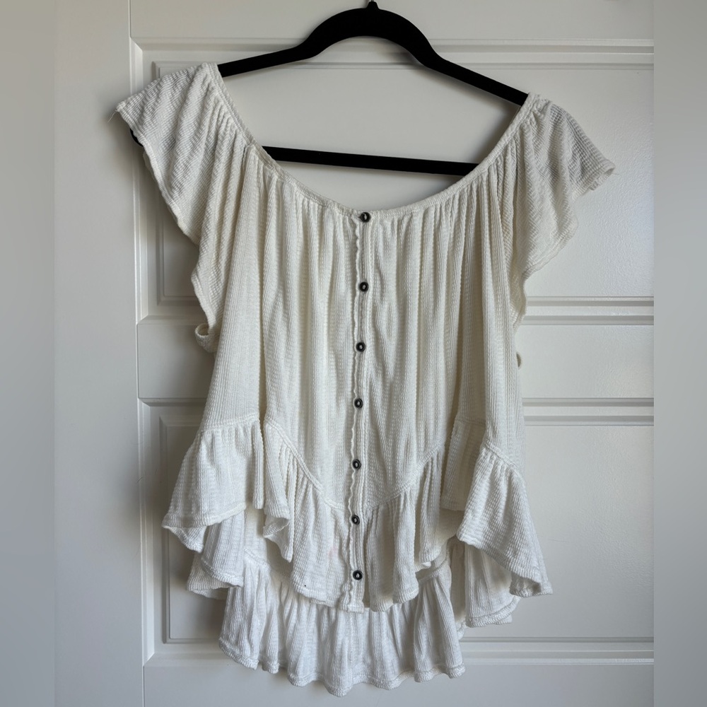 free people off the shoulder top